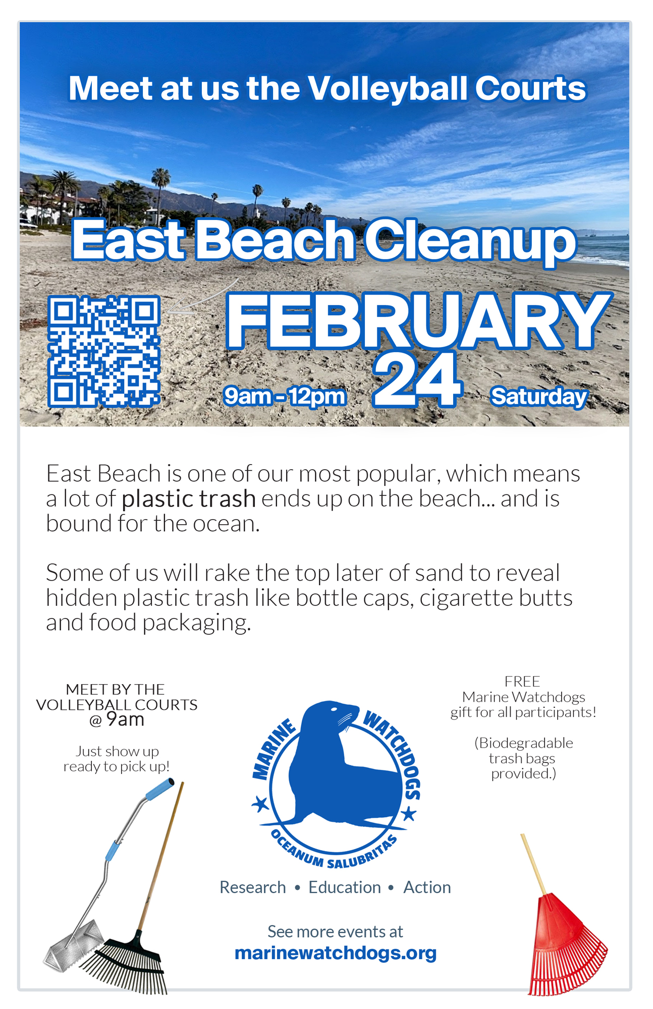 Pismo Beach Cleanup January 27, 2024